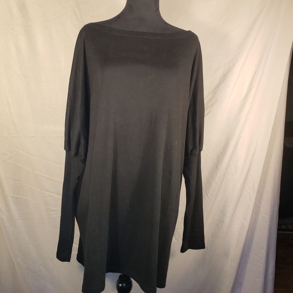 Women's Unbranded Black Long Sleeve Tunic - XL